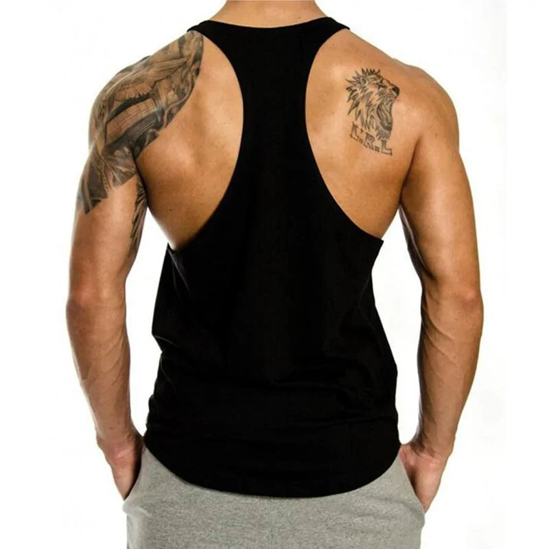 Cɛw ka Tank Top Gym Stringer